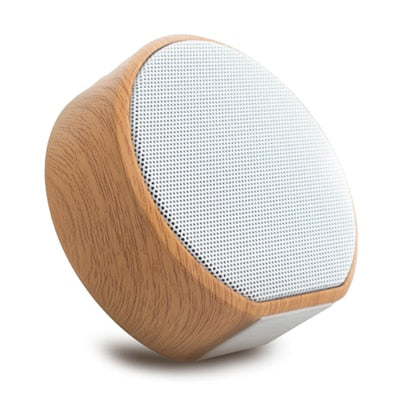 Wood Grain Wireless Bluetooth Speaker Portable